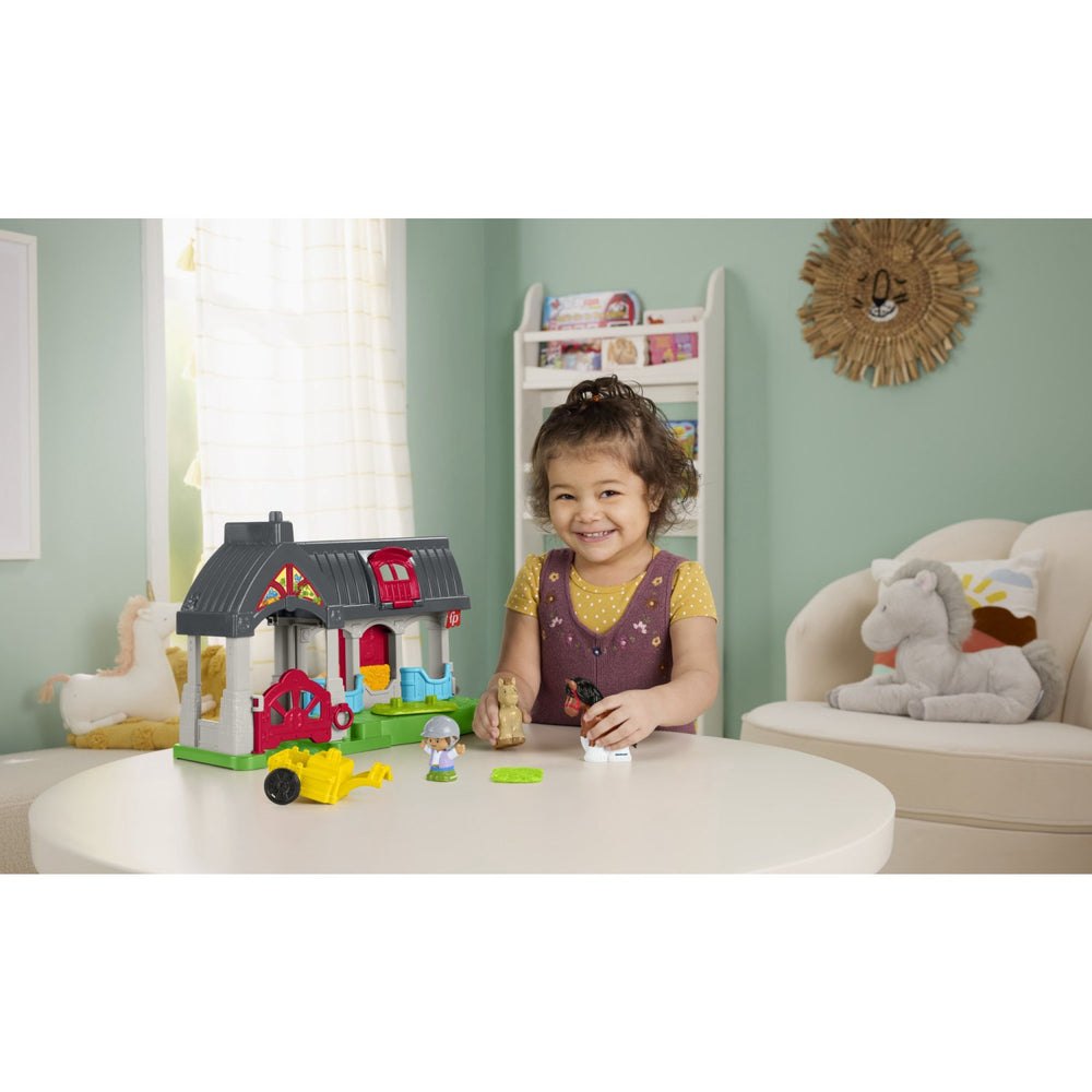Køb Fisher-Price® Little People Friendly Hestestald