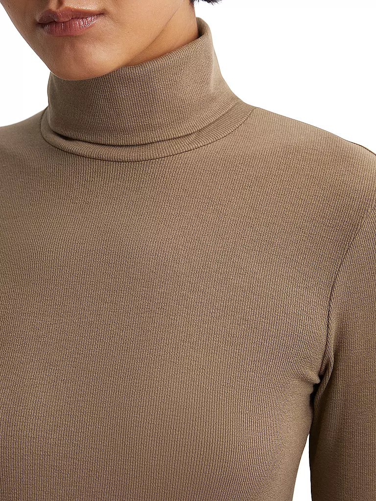 MARC O'POLO Rollkragenshirt  camel