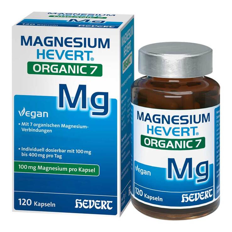 Magnesium Hevert Organic 7 Kapseln, 120 St