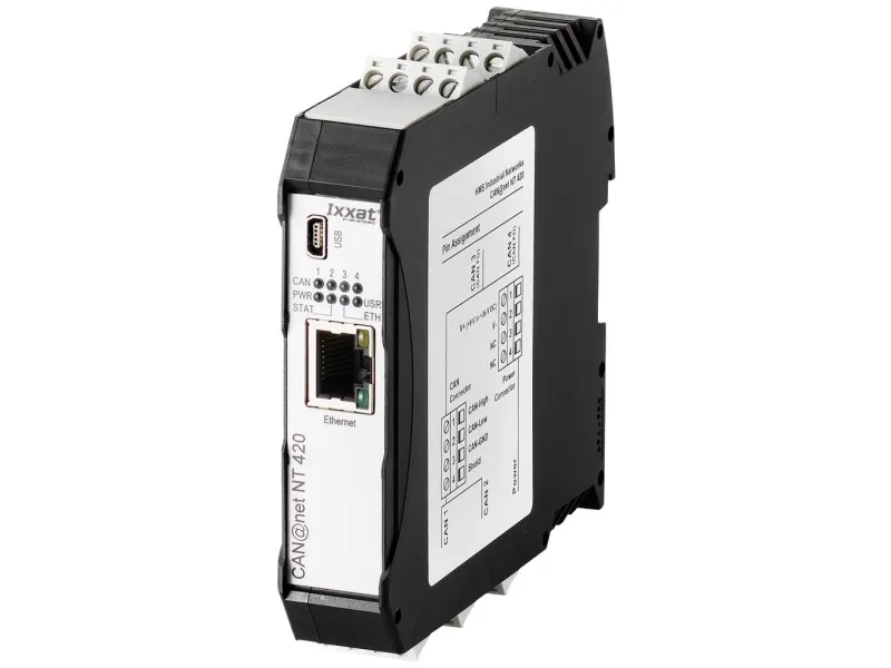 Ixxat 1.01.0332.42000 CAN@net NT 420 CAN-omformer CAN bus, Ethernet, USB 24 V/DC 1 stk