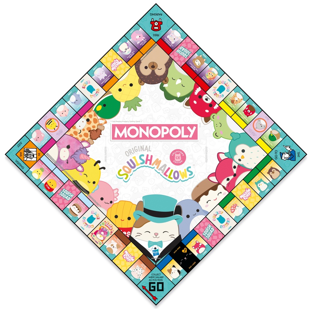 Monopoly Squishmallows Sammleredition Brettspiel