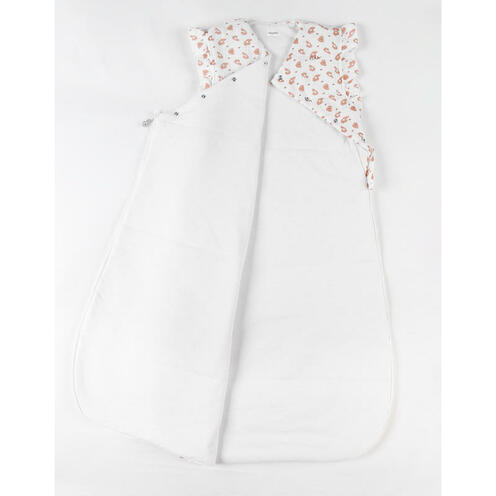 Gigoteuse 100 cm léopard sans manche ouatinée Beige Babou & Kendi - NOUKIE 'S