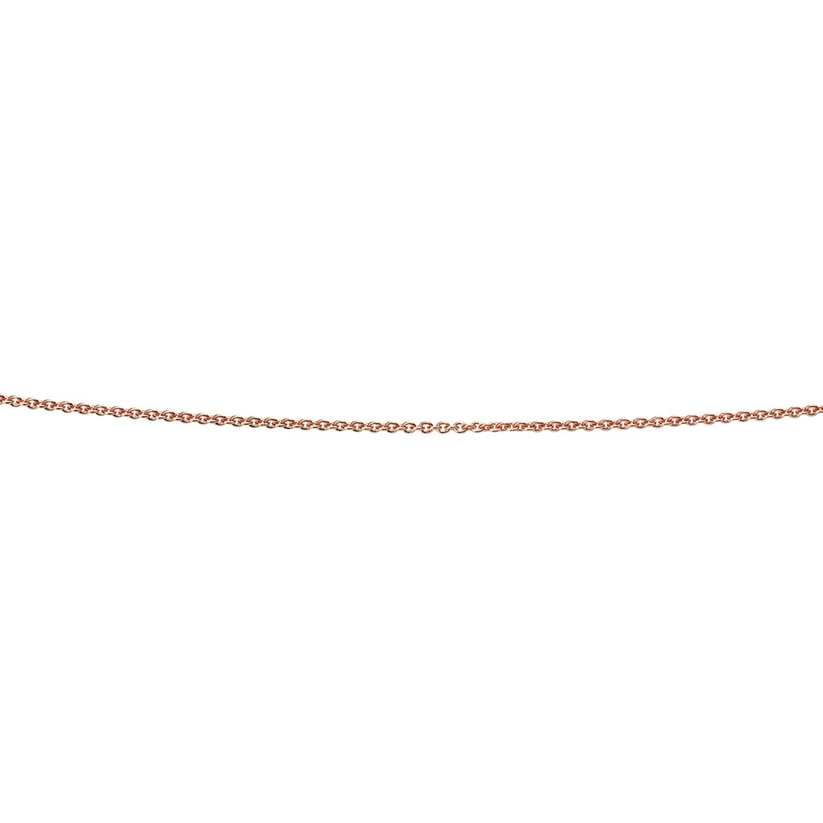 Collier plaqué Or rose en argent 925/1000