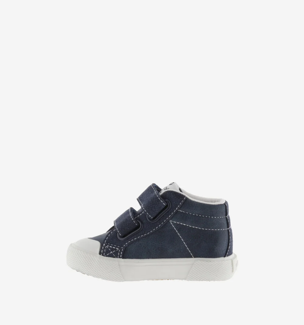 TRIBU FAUX LEATHER STRAP MID BOOTMARINO