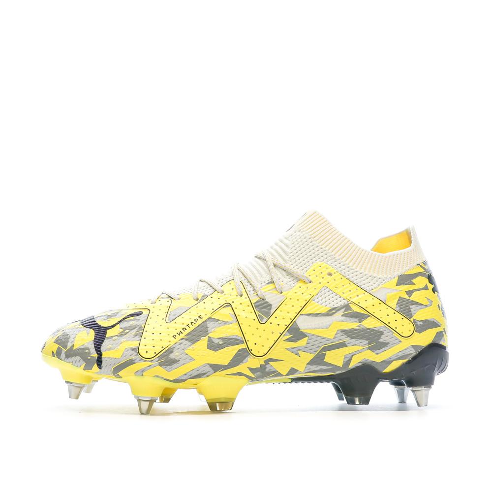 Puma Chaussures de football Jaune/Grises Homme Puma Future Ultimate MxSG