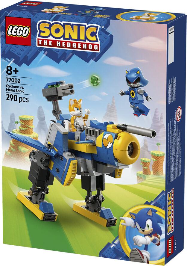 Lego Cyclone mod Metal Sonic 77002