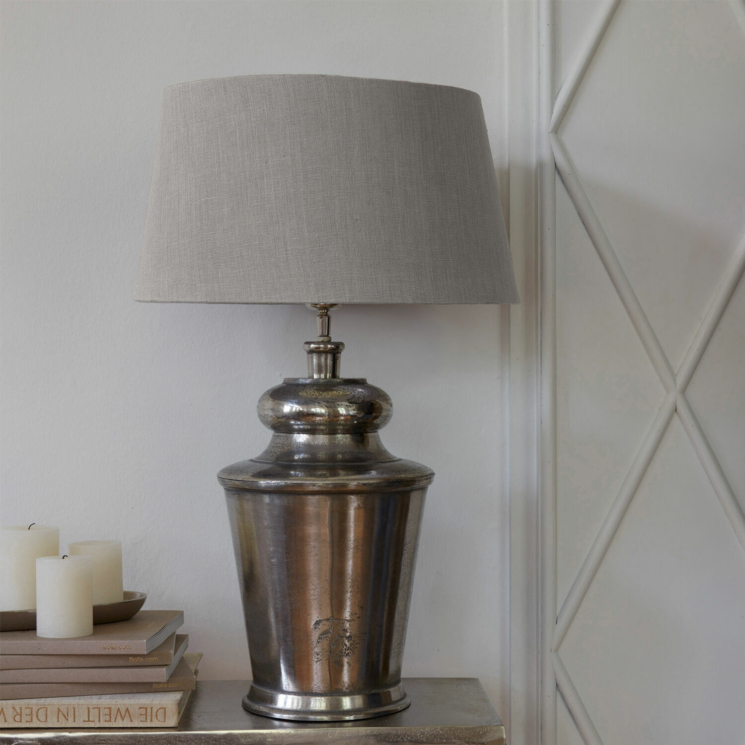 Lampenschirm Boffas taupe