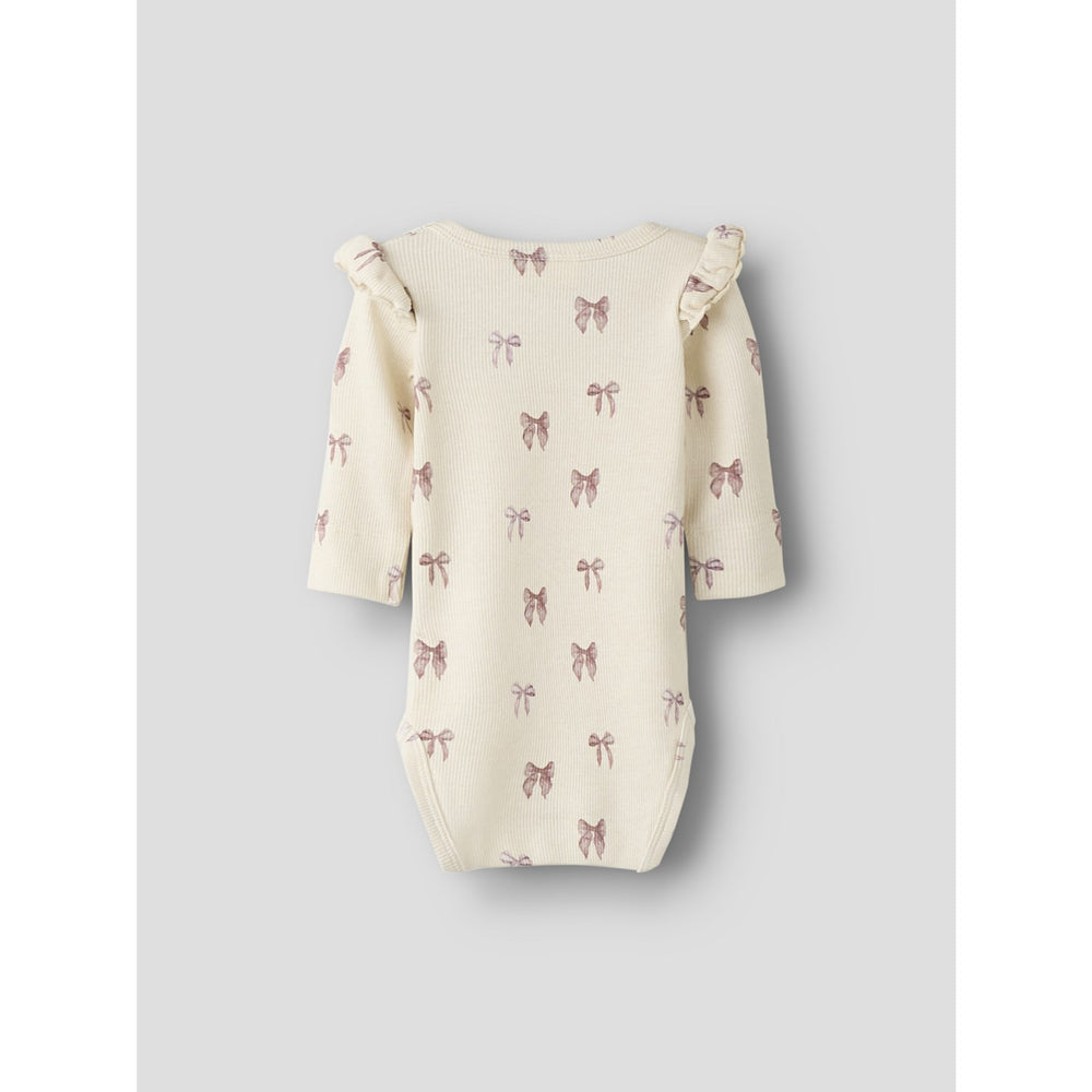 Køb Lil'Atelier Turtledove Bow Nbfgavo Eko Ls Slim Body Lil Noos