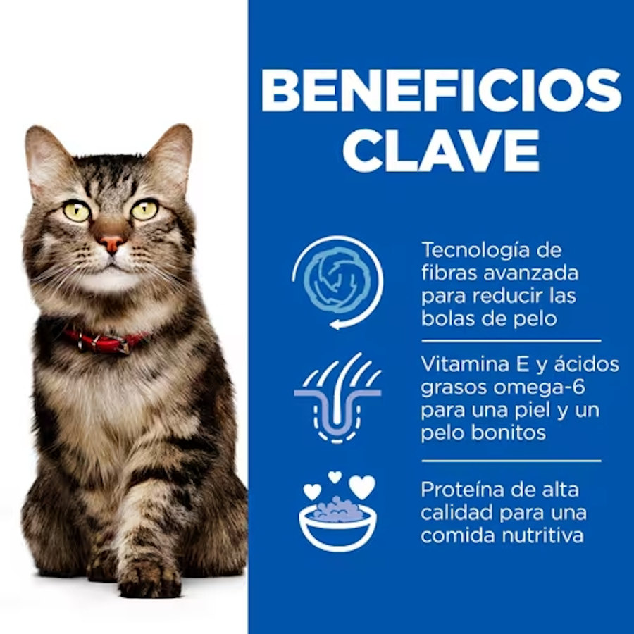 Hill's Science Plan Adult Hairball & Perfect Coat Pollo pienso para gatos