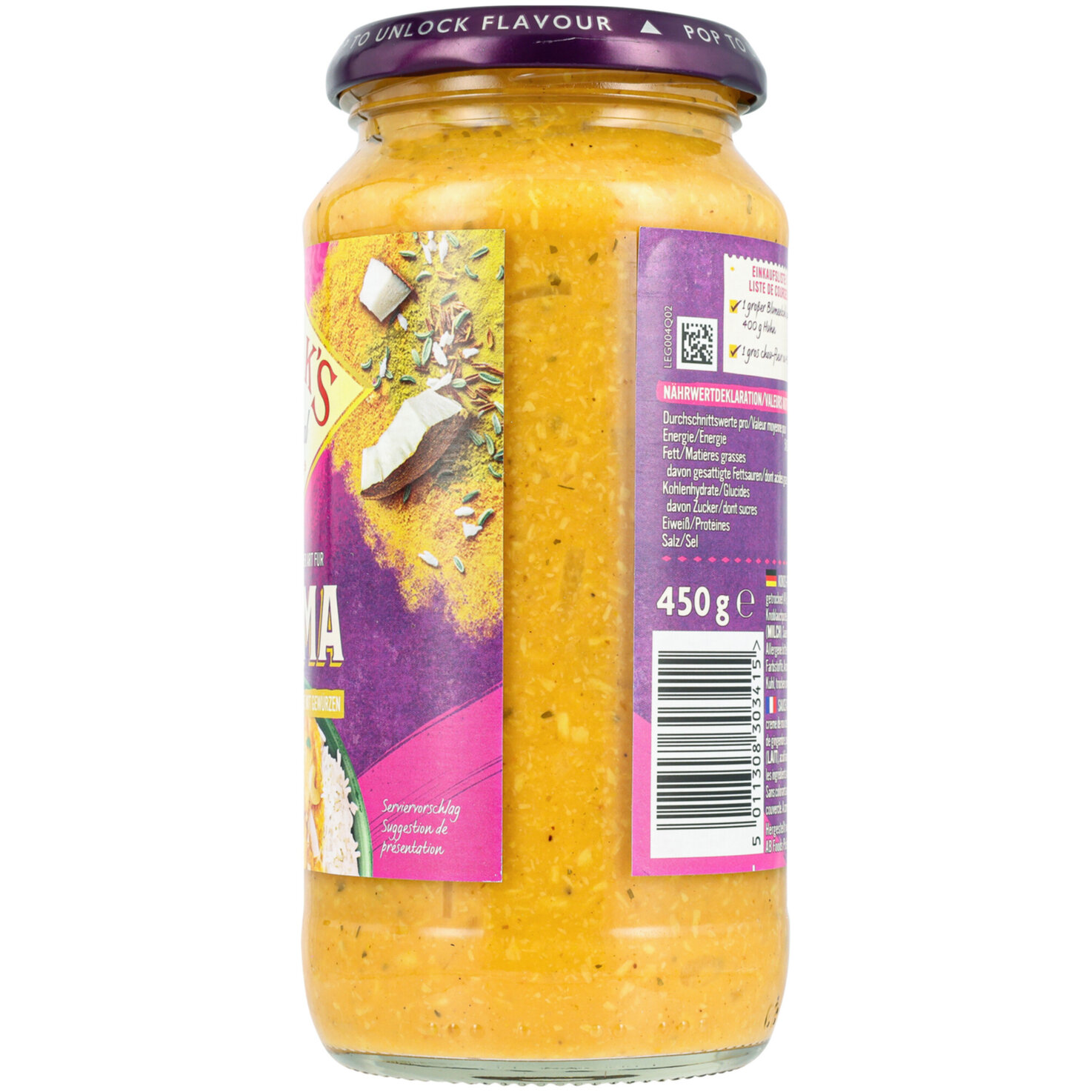 Pataks Korma Sauce