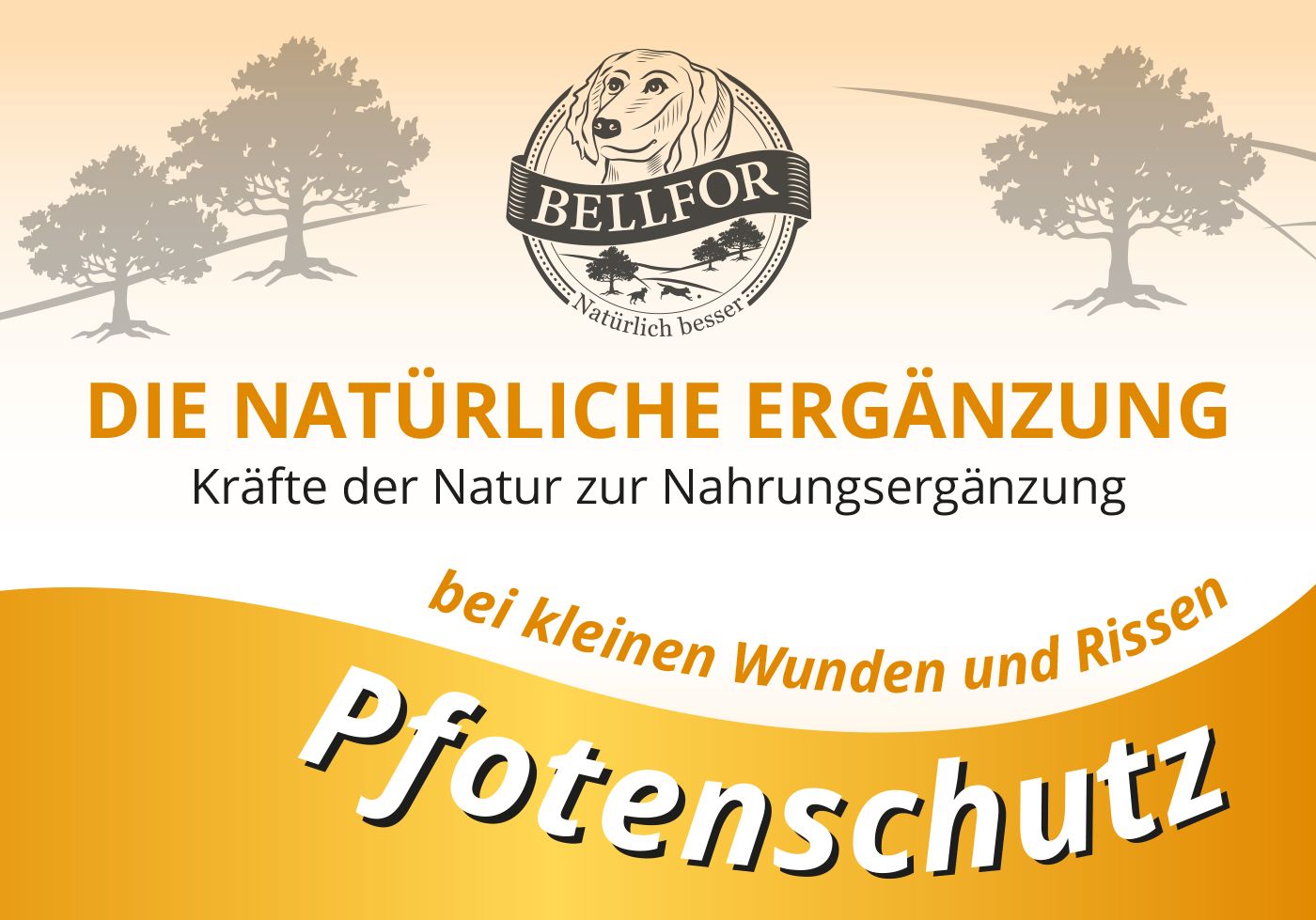 Bellfor Pfotenschutz Salbe natürlich für Hunde