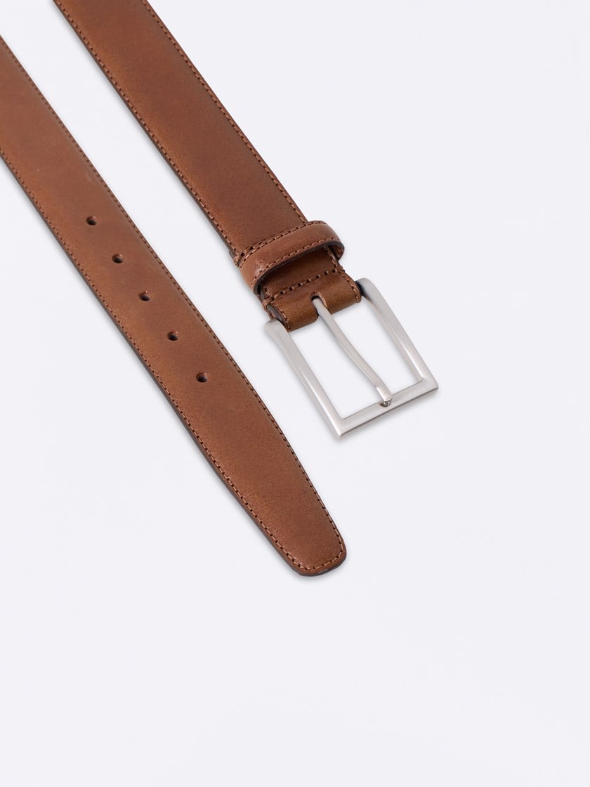 Bayonne skinnbelte Toffee