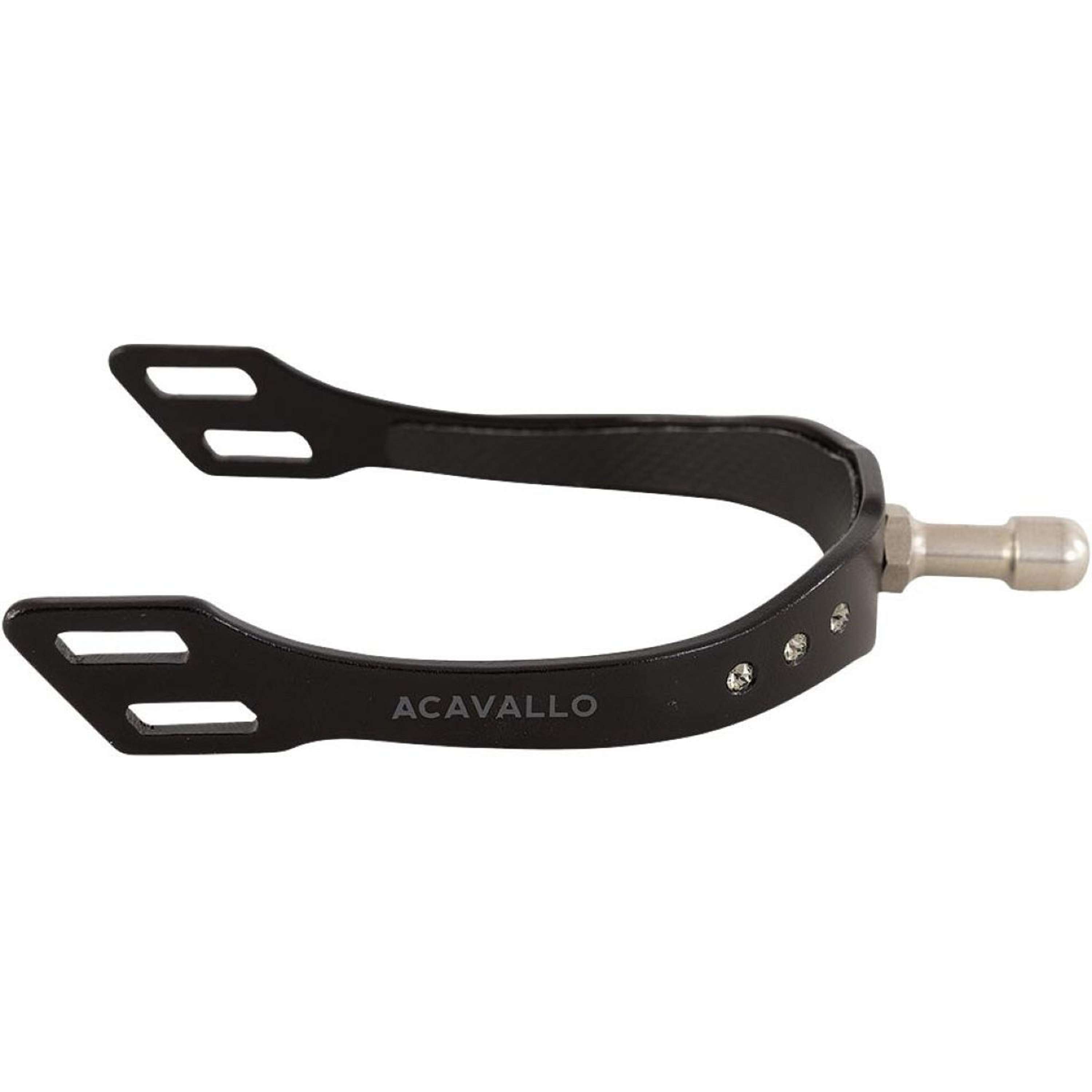 Acavallo Sporen Arena Aluplus 2.0 Special Edition Zwart