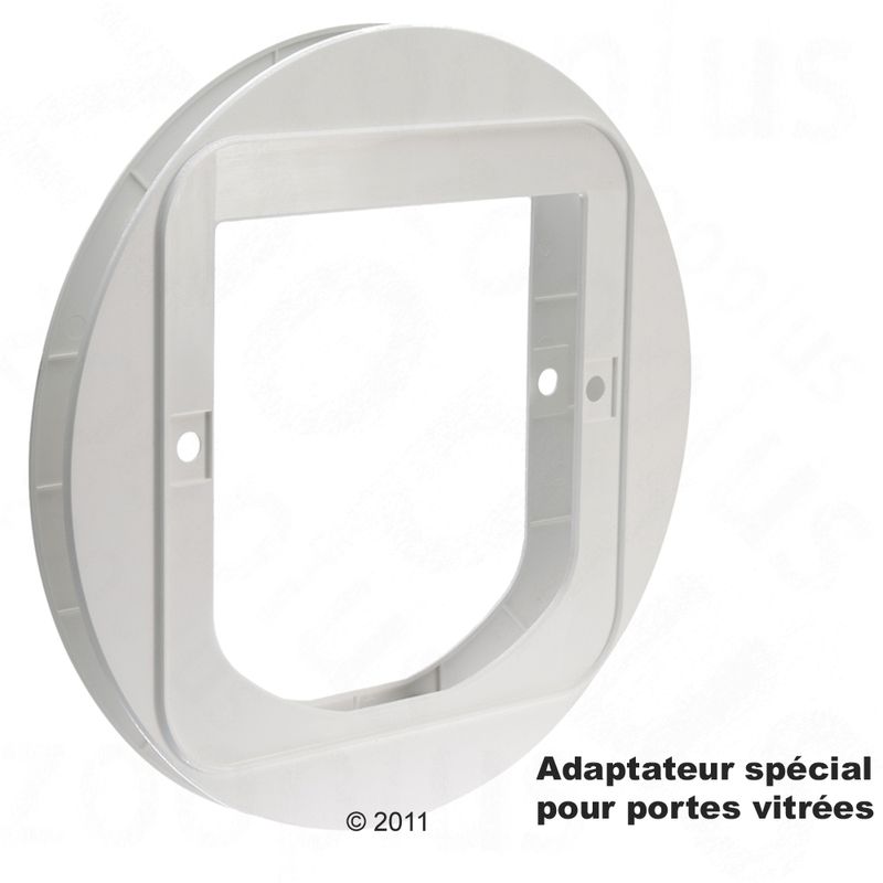 Chatière SureFlap, lecteur de puces électroniques, blanc à prix discount sur bitiba.fr