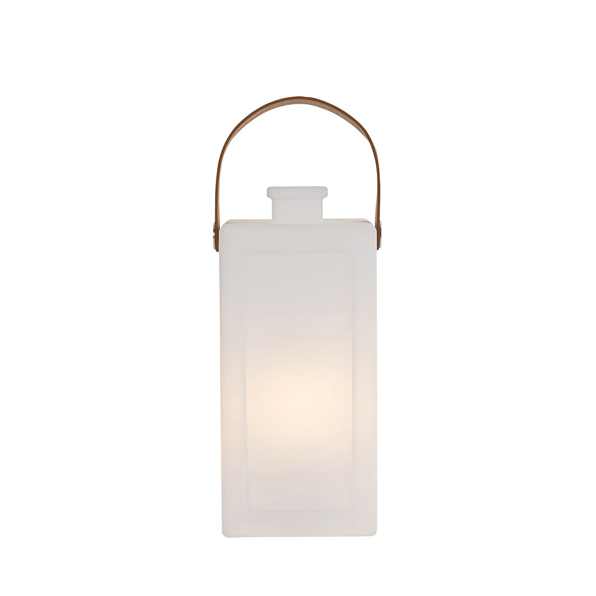 Set van 2 tafellampen wit flame effect oplaadbaar IP44 - Stard