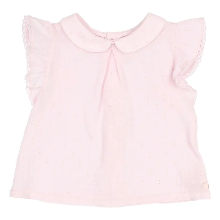 Búho Blouse Plumetis Pailletée Bébé | Mauve