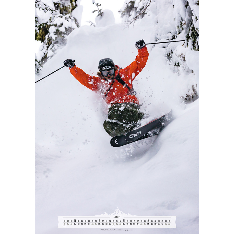 TMMS-Verlag Best of Powder 2025 Kalender