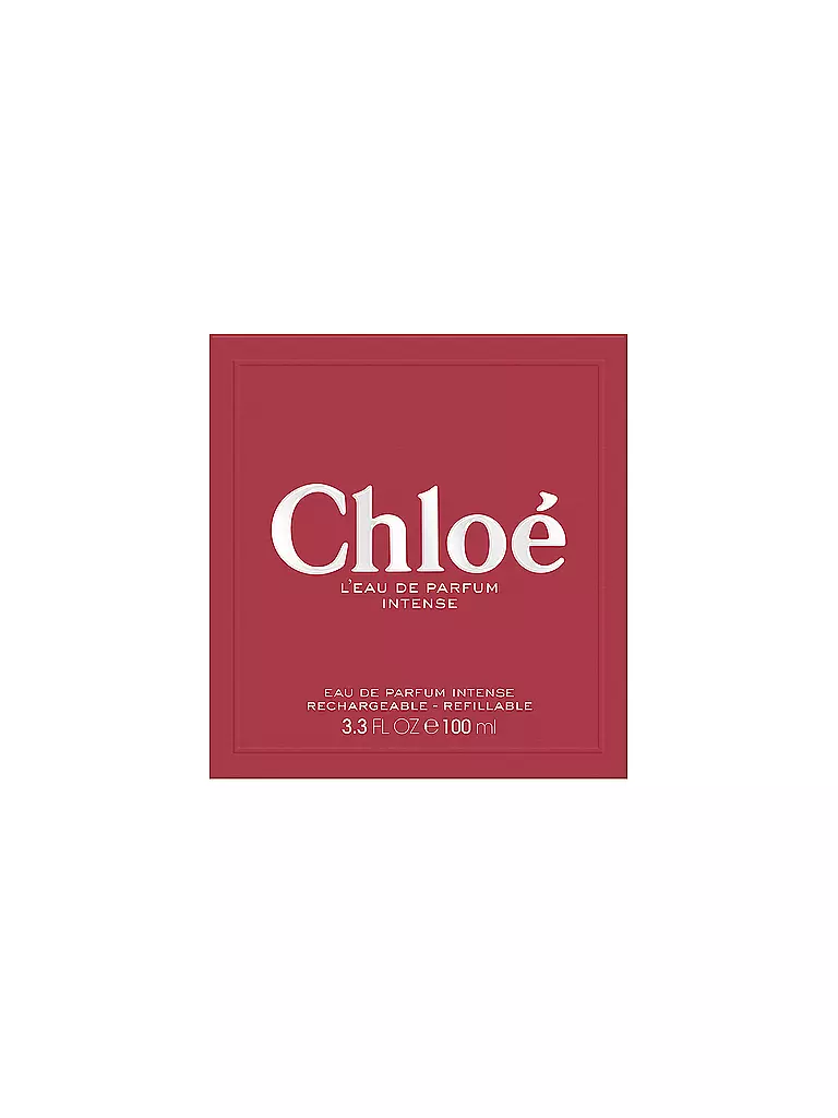 CHLOE Chloé L’Eau de Parfum Intense Refillable 100ml keine Farbe