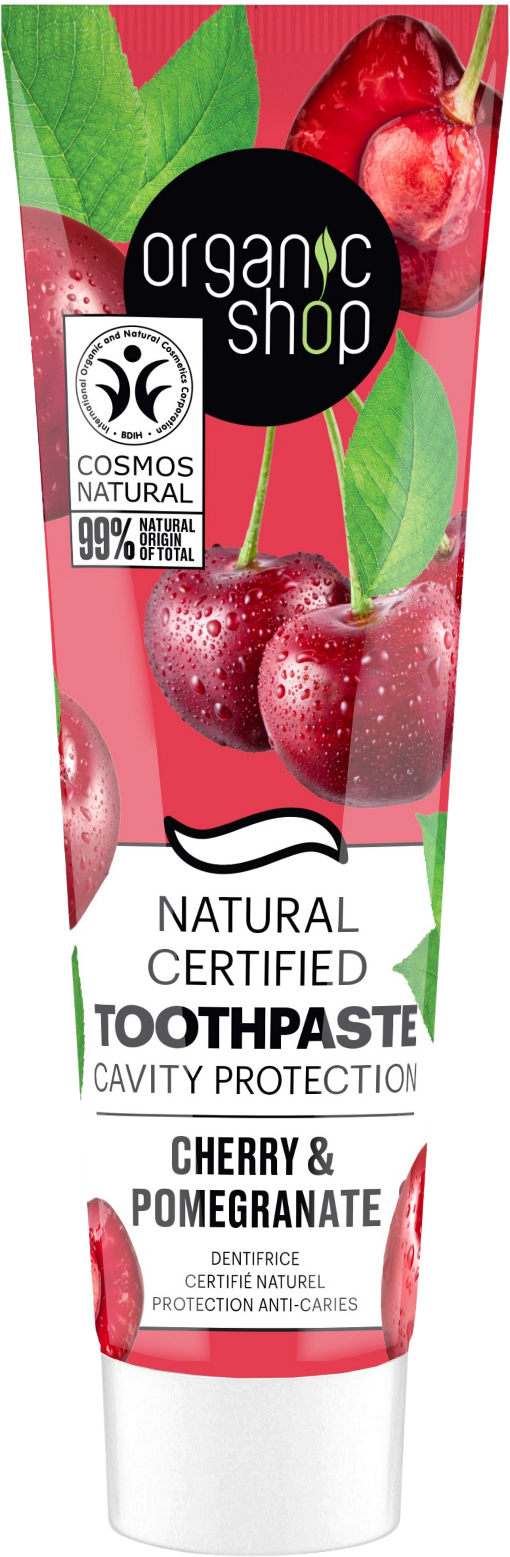 Organic Shop  Toothpaste Cavity Protection, 100 g