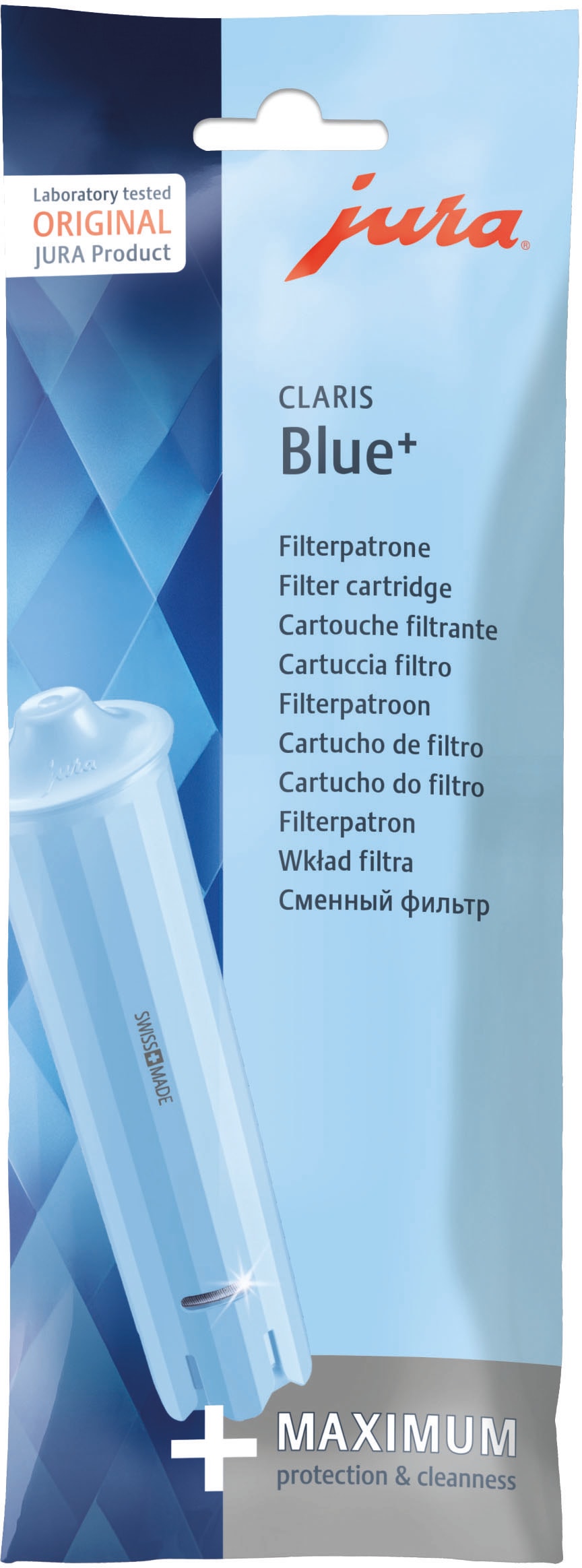 JURA Wasserfilter »24228 CLARIS Blue+« Packung, 1 tlg.