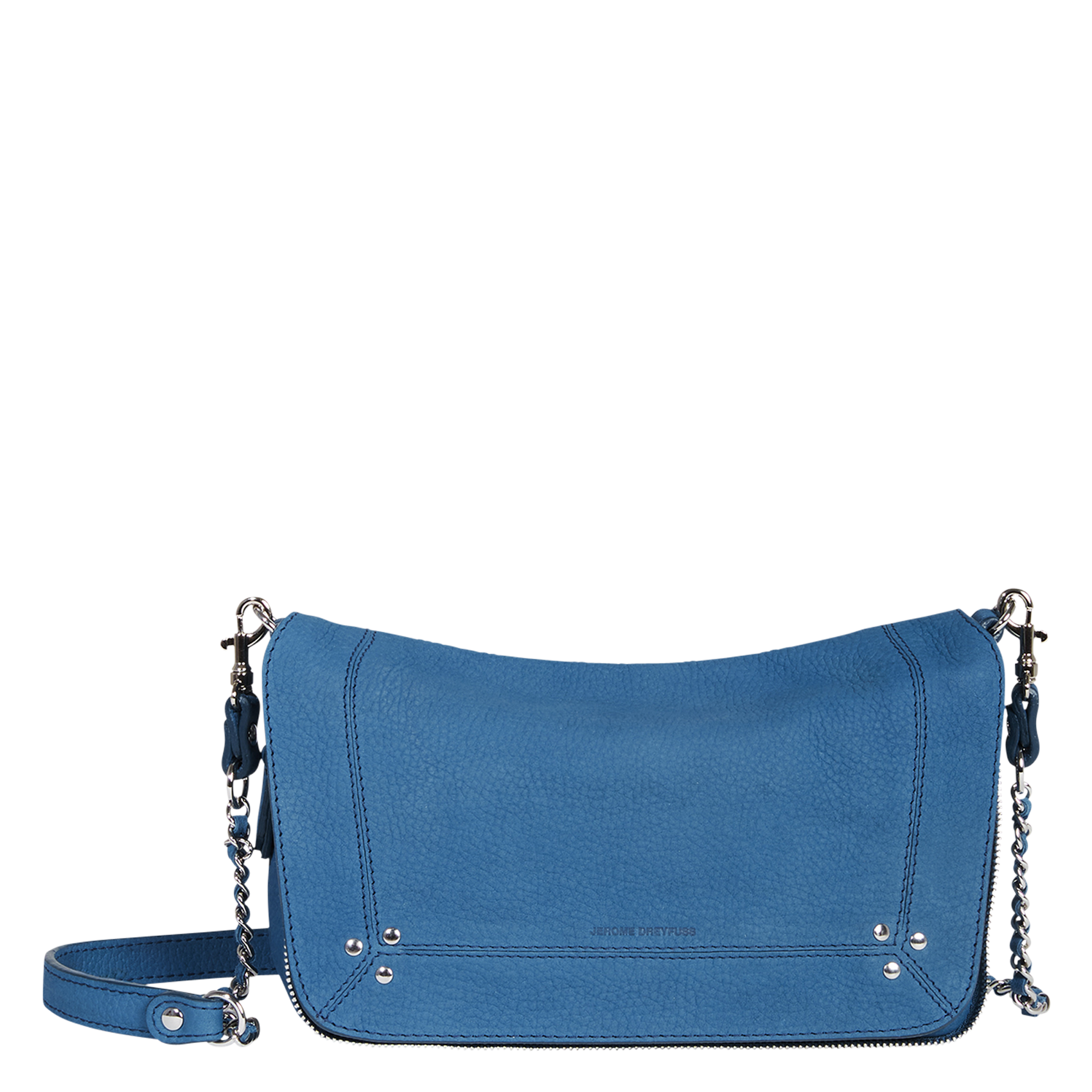 BOBI S - Sac bandoulière en cuir | Bleu