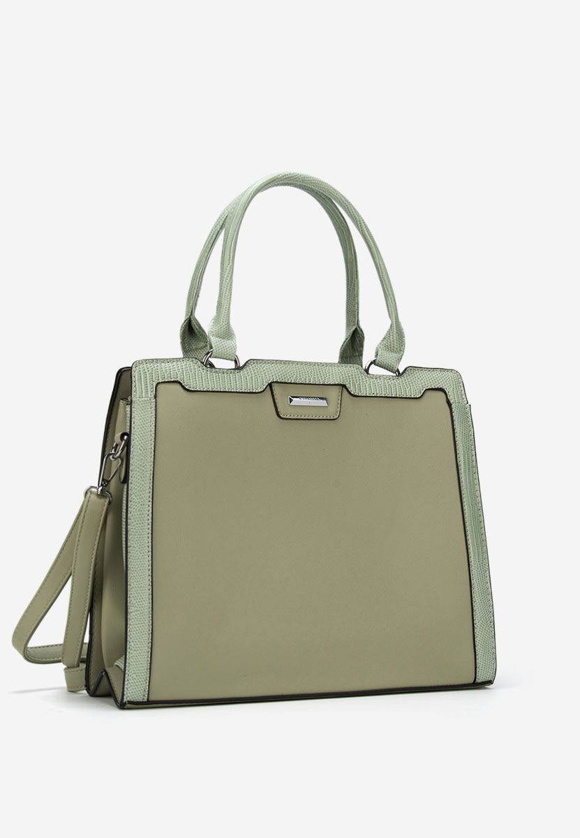 Sac à main vert Silvia Rosa 8174