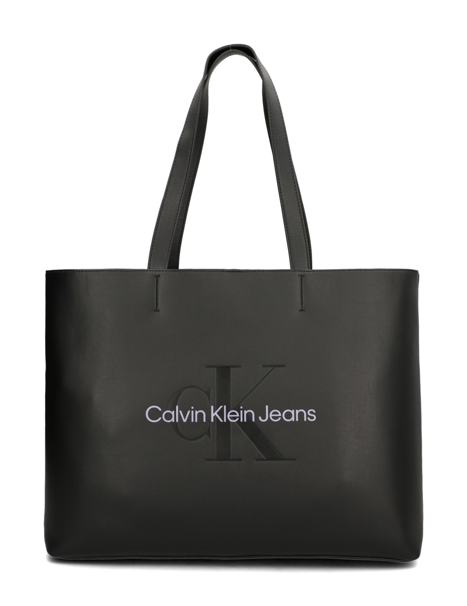SCULPTED SLIM TOTE34 MONO