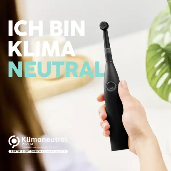 Rotierende elektrische Zahnbürste ECO R2 all black