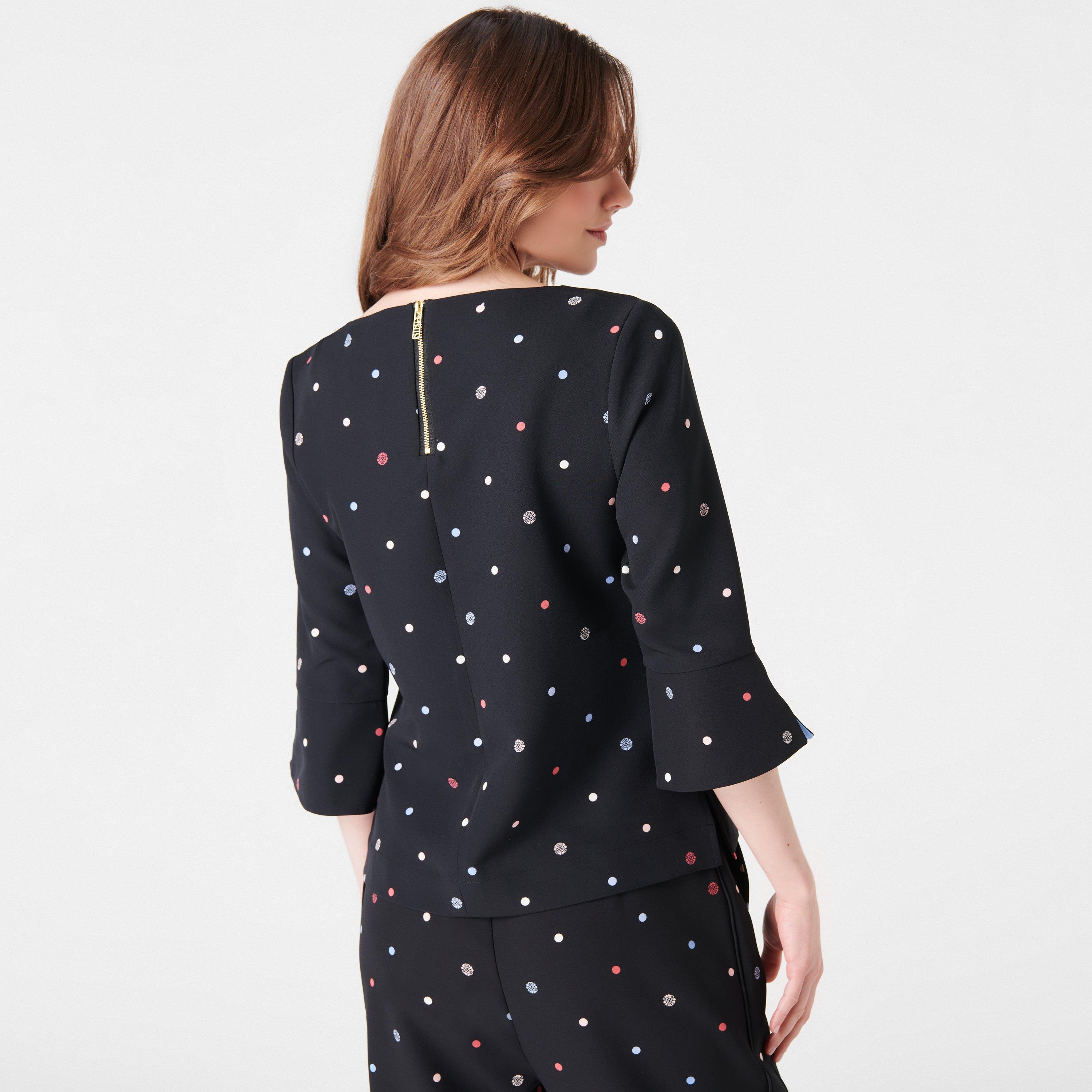 Biba Contour Cuff Shell Blouse