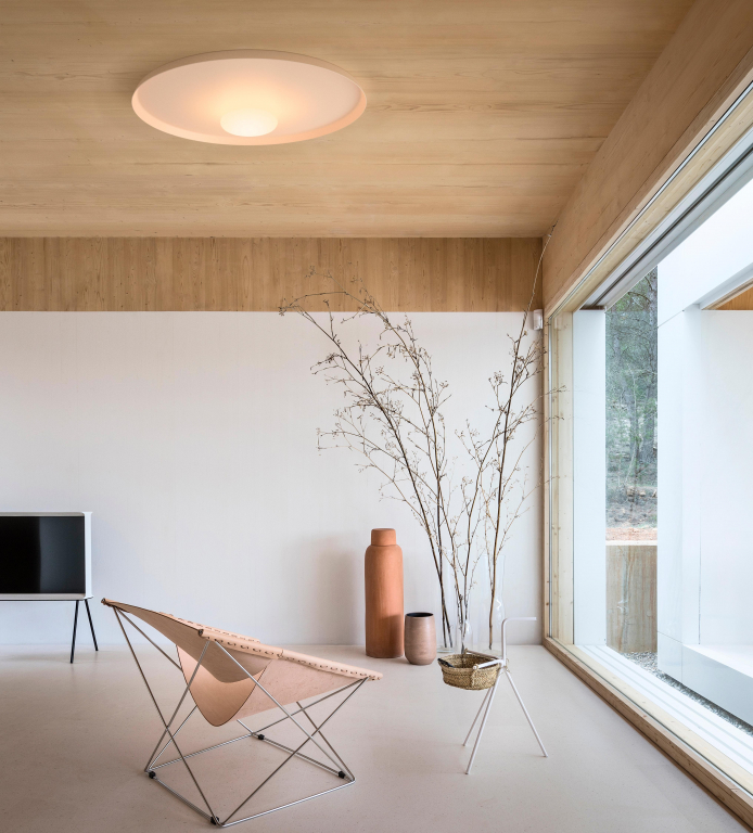 Vibia Top 1170 plafondlamp Ø90 LED White