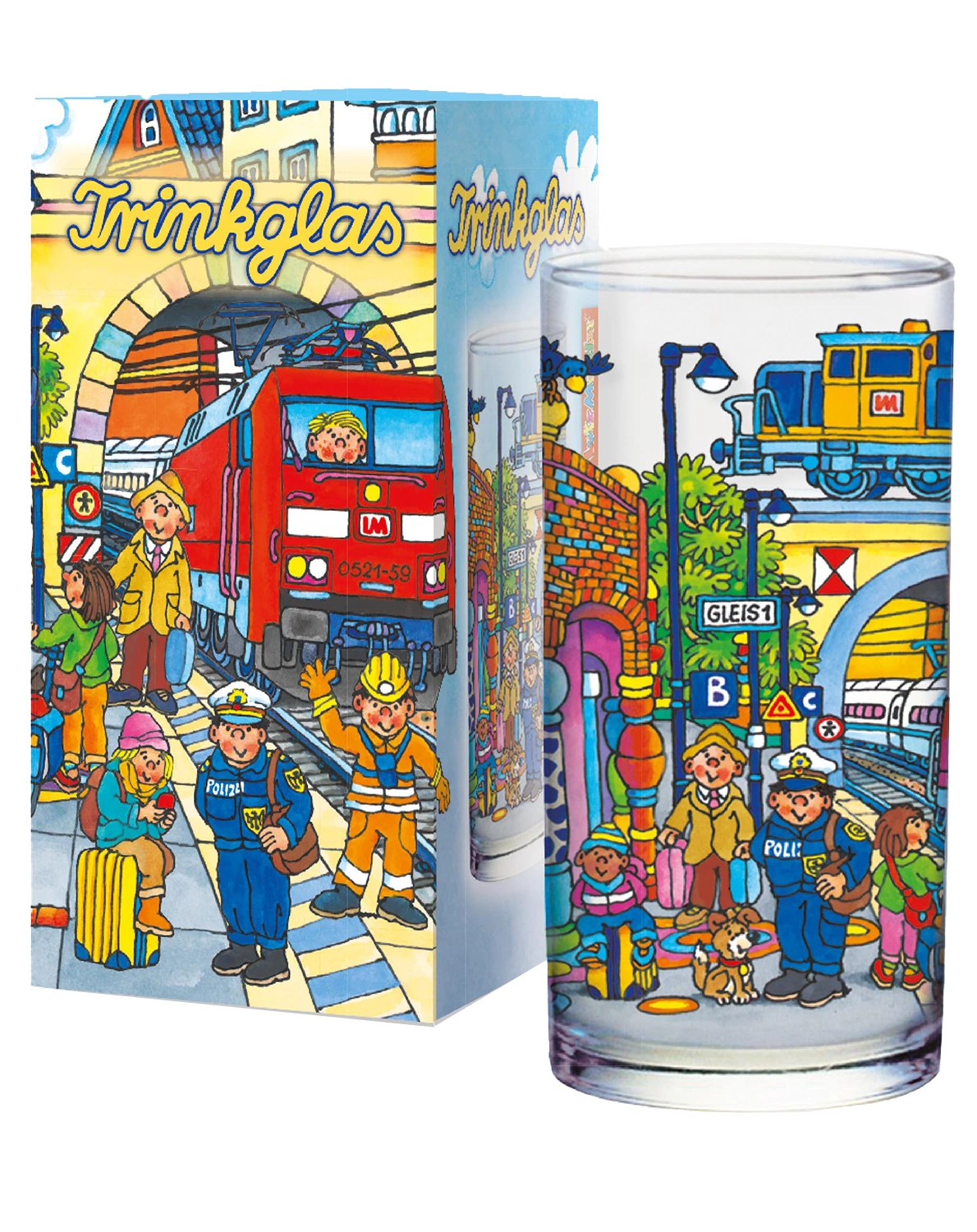 Trinkglas BAHNHOF (200ml)