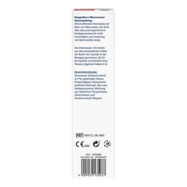 Doppelherz Meerwasser Nasenspülung, 120 ml