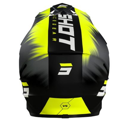 Casque cross Shot FURIOUS VERSUS - NEON YELLOW MATT 2022 - Jaune