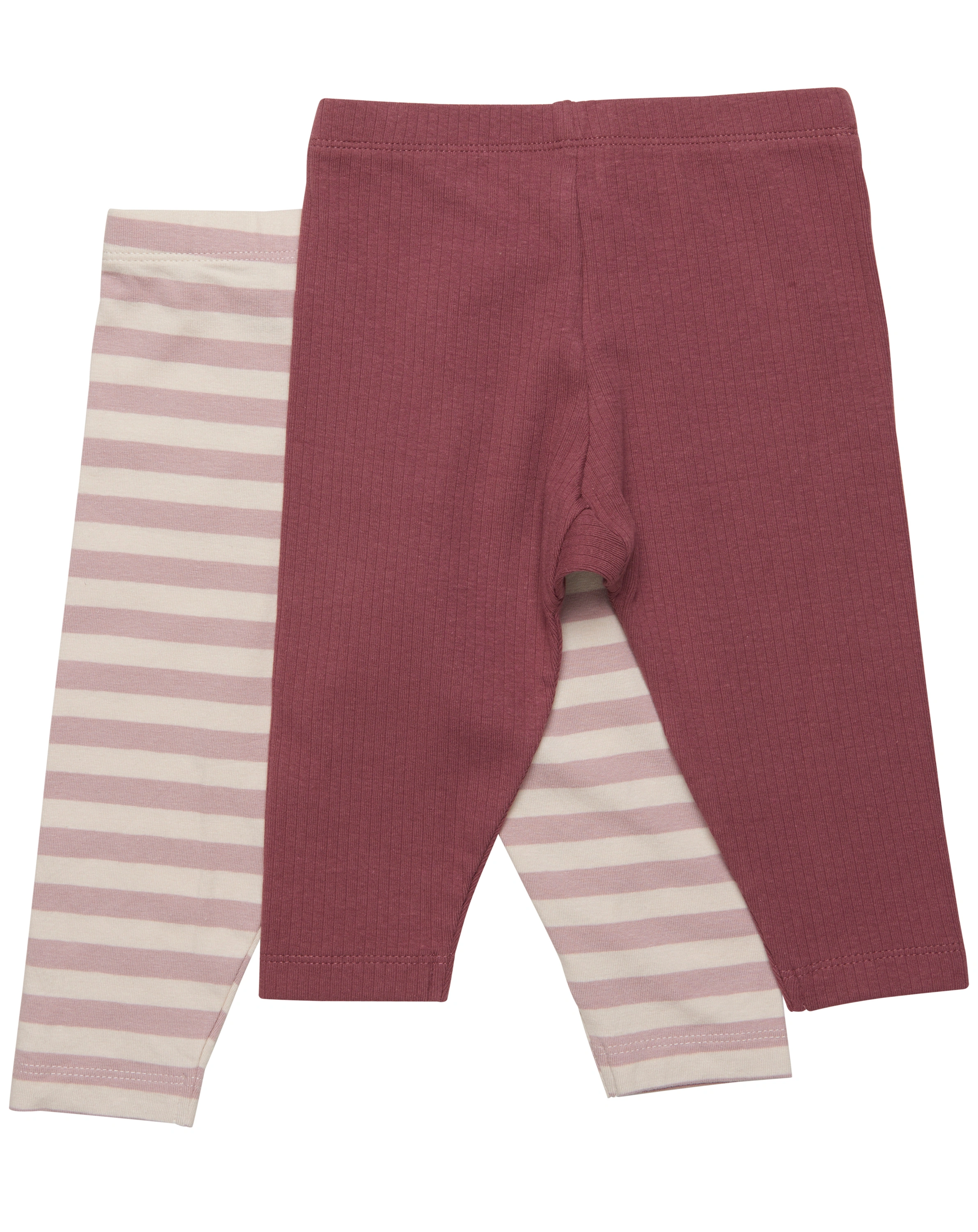 Leggings BASIC 2er Pack in violet ice