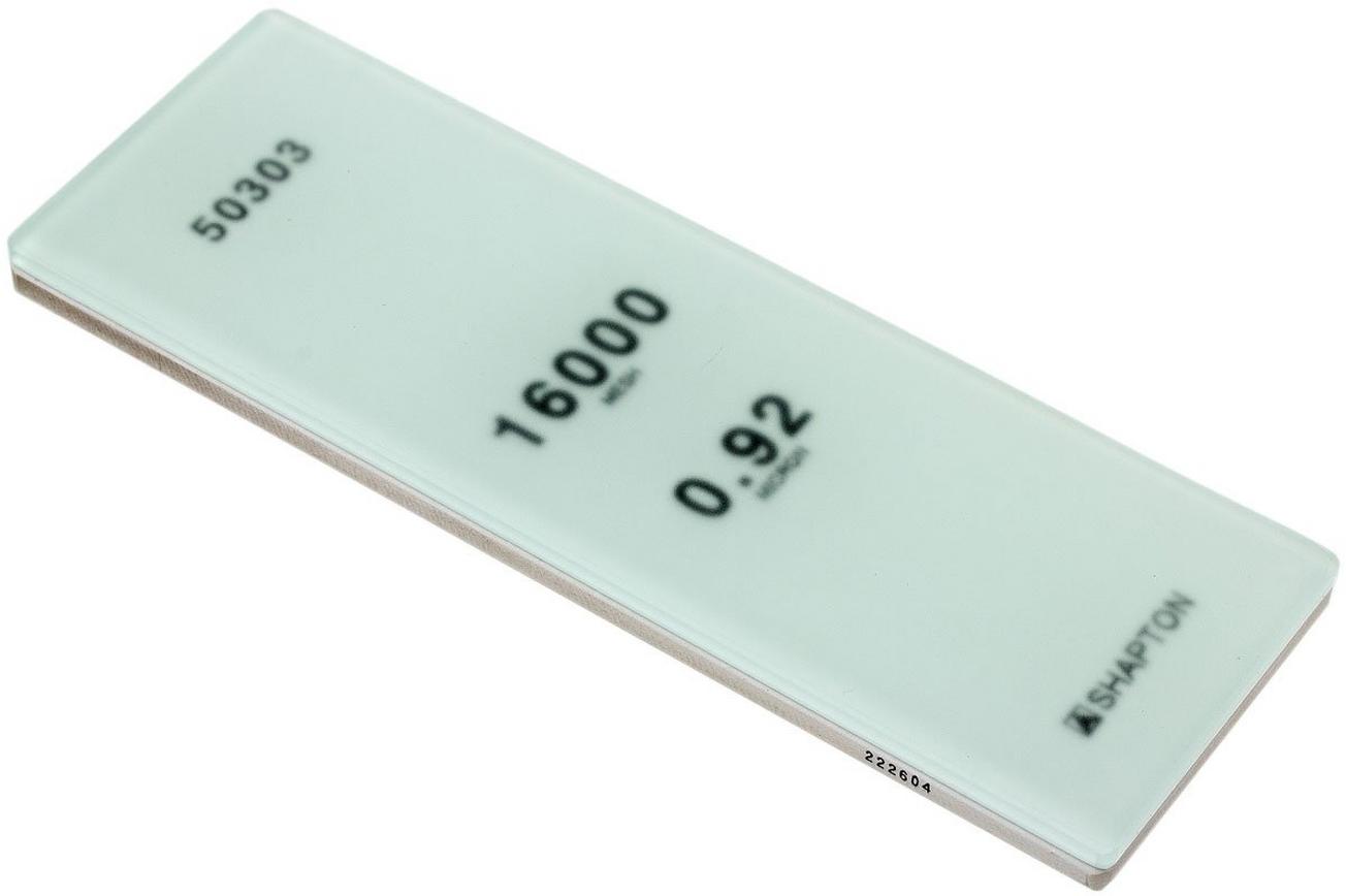 Shapton Glass Stone HR korrel 16000 micro fine 0.92 micron slijpsteen, 50303