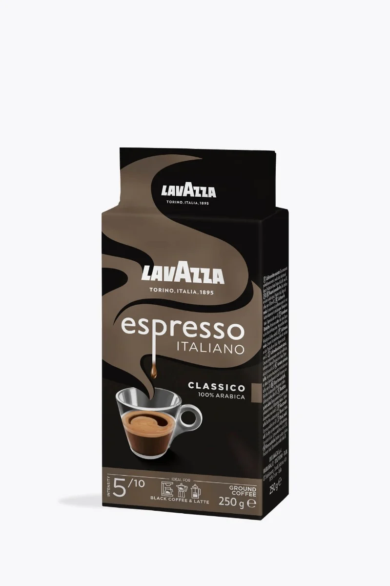 Lavazza Caffè Espresso 100% Arabica gemahlen 250g