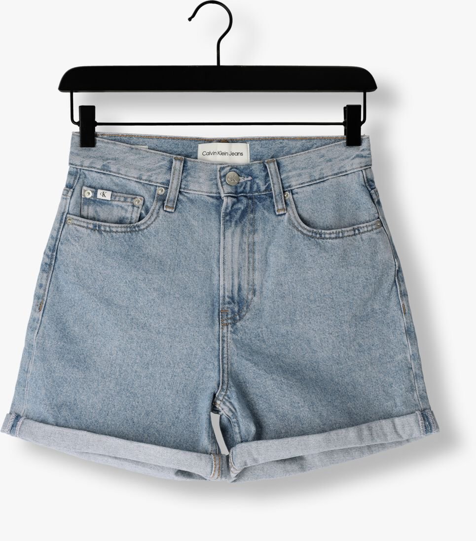 CALVIN KLEIN blauwe calvin klein shorts mom short
