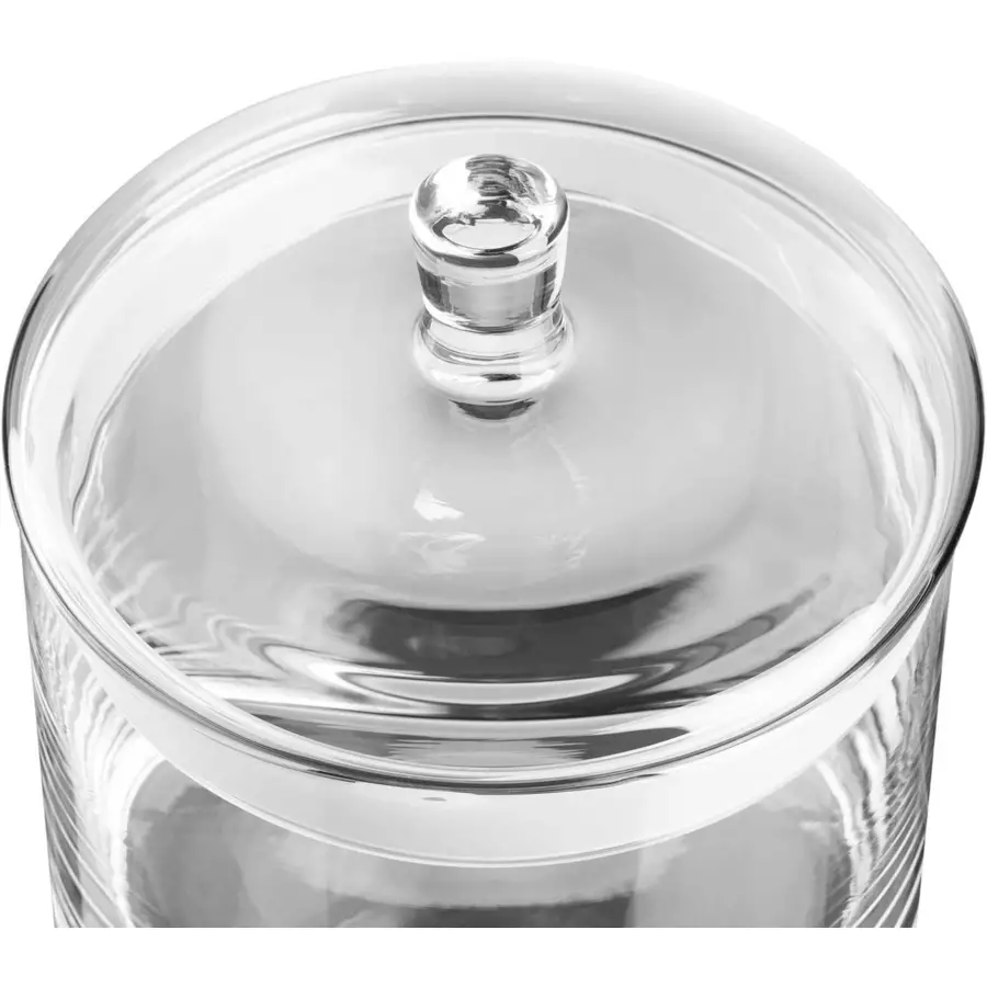 Leonardo Glasdose mit Deckel handgefertigt TOP 1,5 Liter transparent