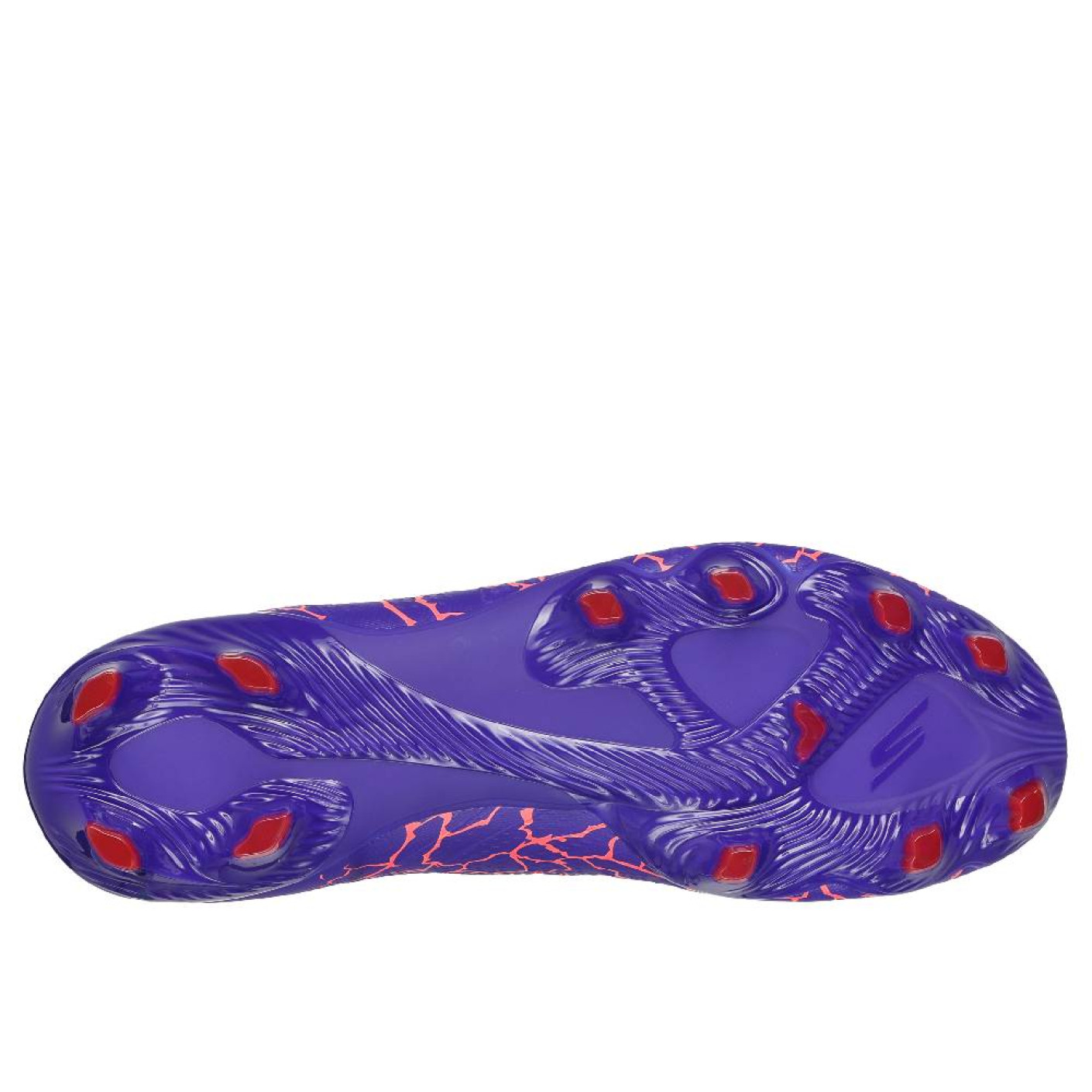 Skechers SKX_1.5 Academy Gras Voetbalschoenen (FG) Paars Oranje Zwart