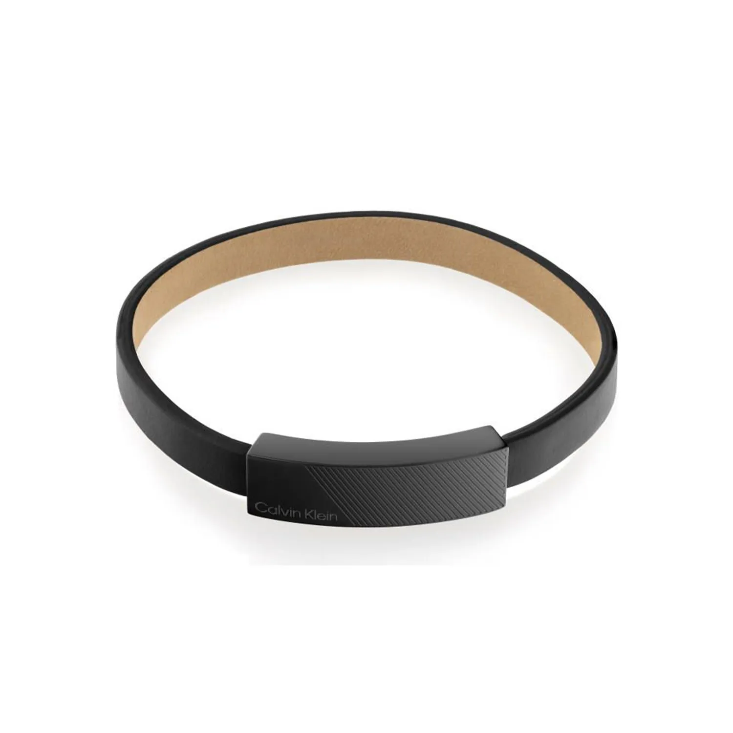 Calvin Klein Architectural Lines Armbånd Læder 35000416