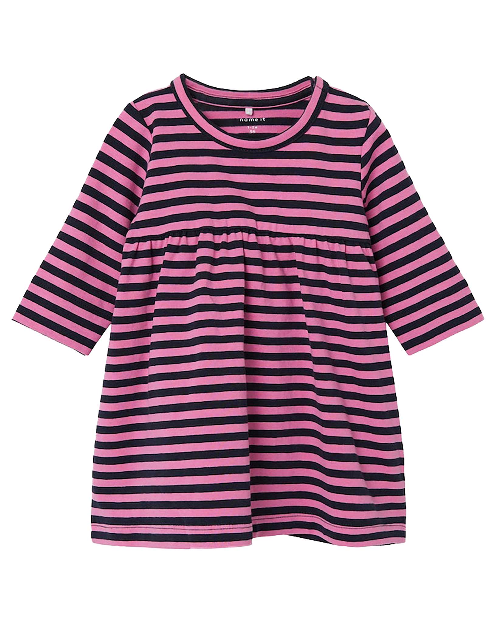 Langarmkleid NBFTUNNA STRIPES in wild orchid