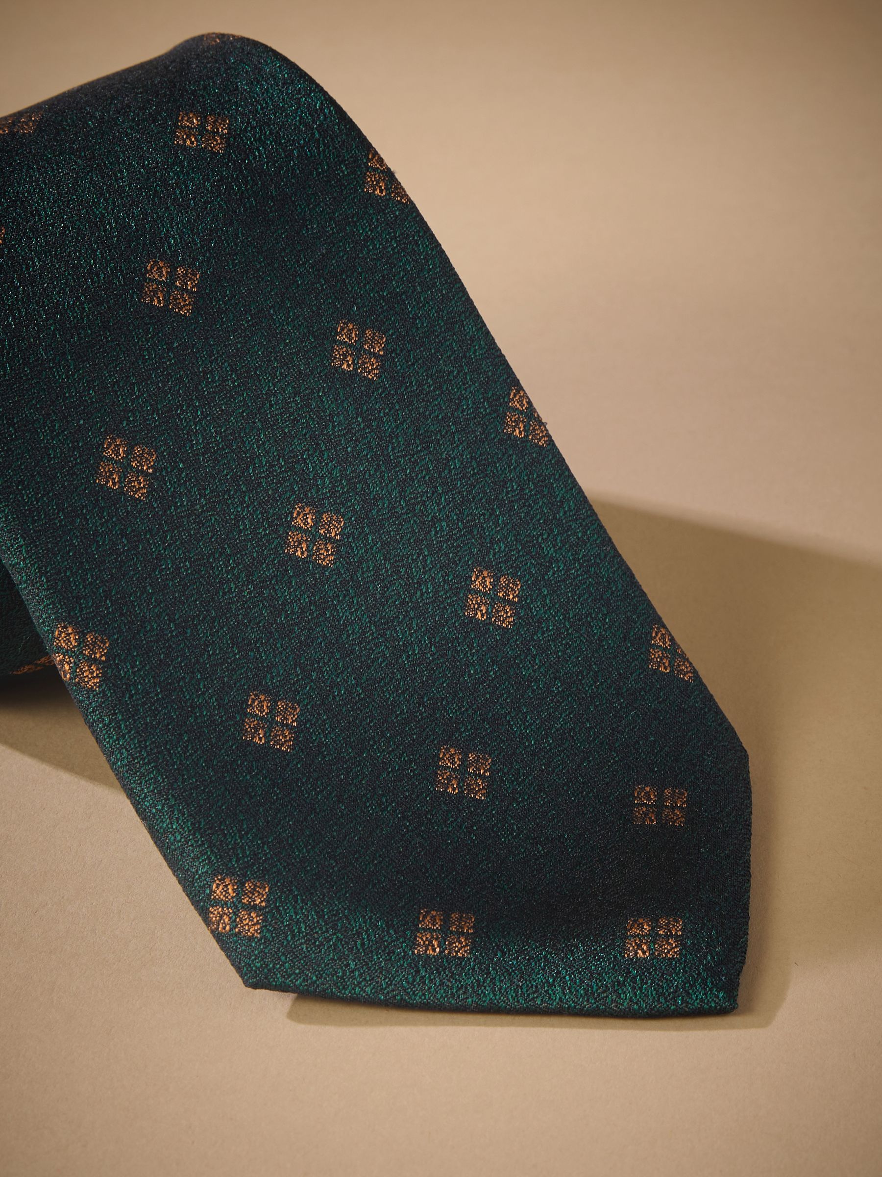 Groen - Signature Silk Design Tie