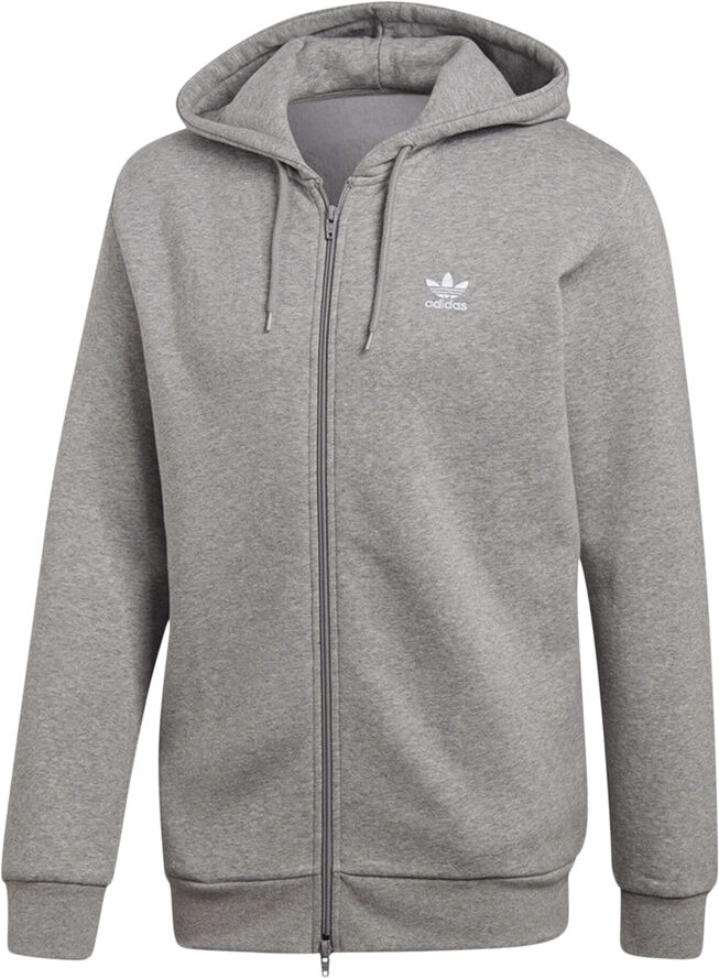 adidas Fleece Trefoil hoodie Grå