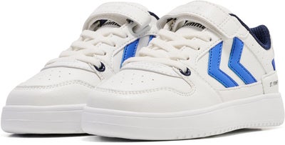Hummel ST. Power Play Jr Sneakers, Bright White/Black Iris