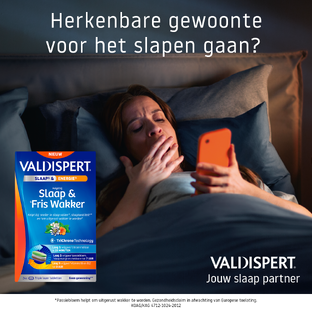 Valdispert Slaap & Fris Wakker Tabletten 24TB