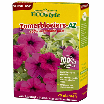 Ecostyle Zomerbloeiers-AZ Mest 800 gr