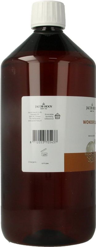 Jacob Hooy - Wonderolie - 1 Liter - 100% Wonderolie