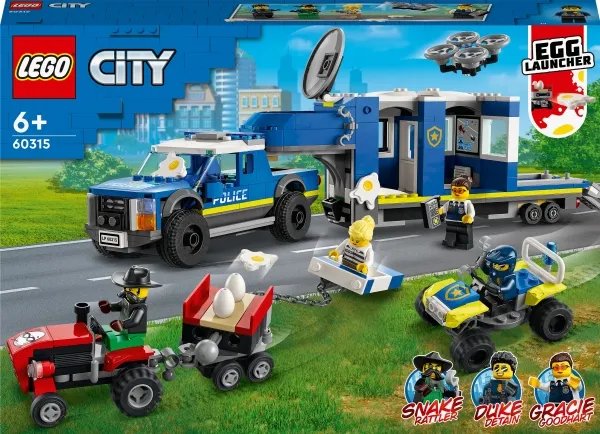 LEGO City 60315 Mobil politikommandocentral
