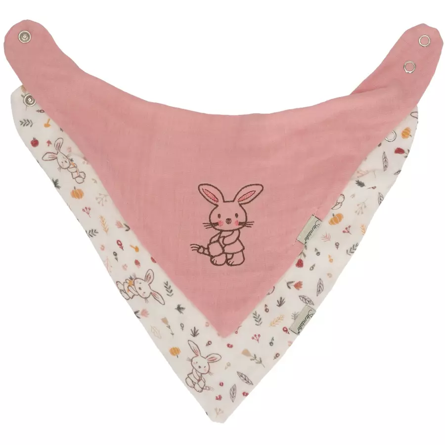 Sterntaler Halstuch Doppelpack Hase rosa