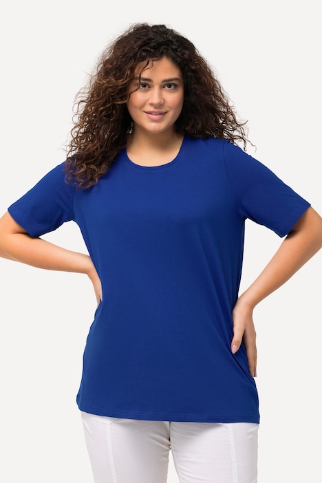 T-Shirt, A-Linie, Rundhalsausschnitt, Halbarm
